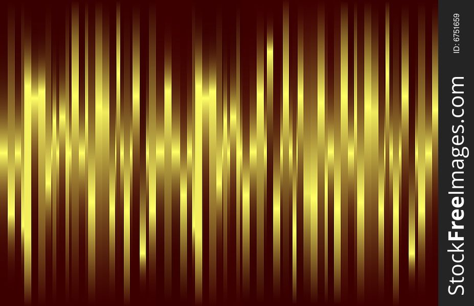 Golden abstract background, vector illustration