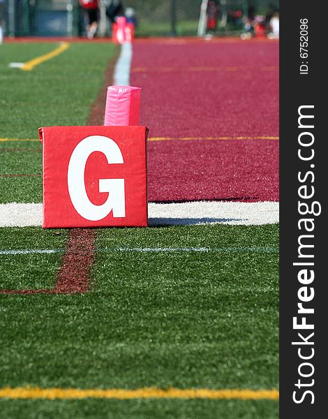 Football Field Goal Line