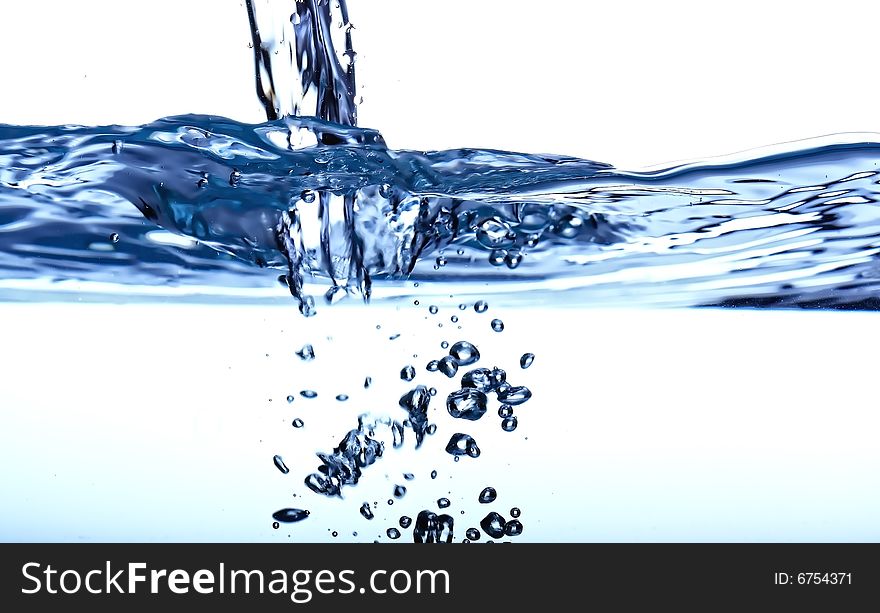 Abstract image of water splash