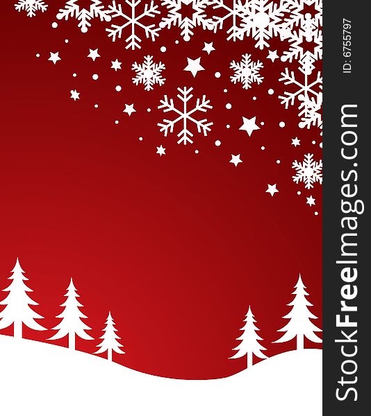 Christmas background vector illustration wallpaper