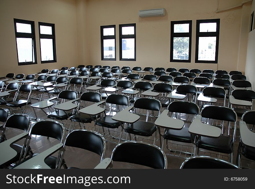 Classic style of business meeting of conference room interior. Classic style of business meeting of conference room interior
