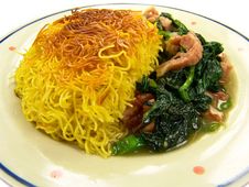 Chinese Food Fried Noodles (Isolated) Stock Photography Chinese Food Fried Noodles (Isolated) Stock Photography
