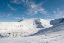 Mountains In Winter Royalty Free Stock Photo Mountains In Winter Royalty Free Stock Photo