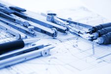 Architecture Blueprint Royalty Free Stock Images Architecture Blueprint Royalty Free Stock Images