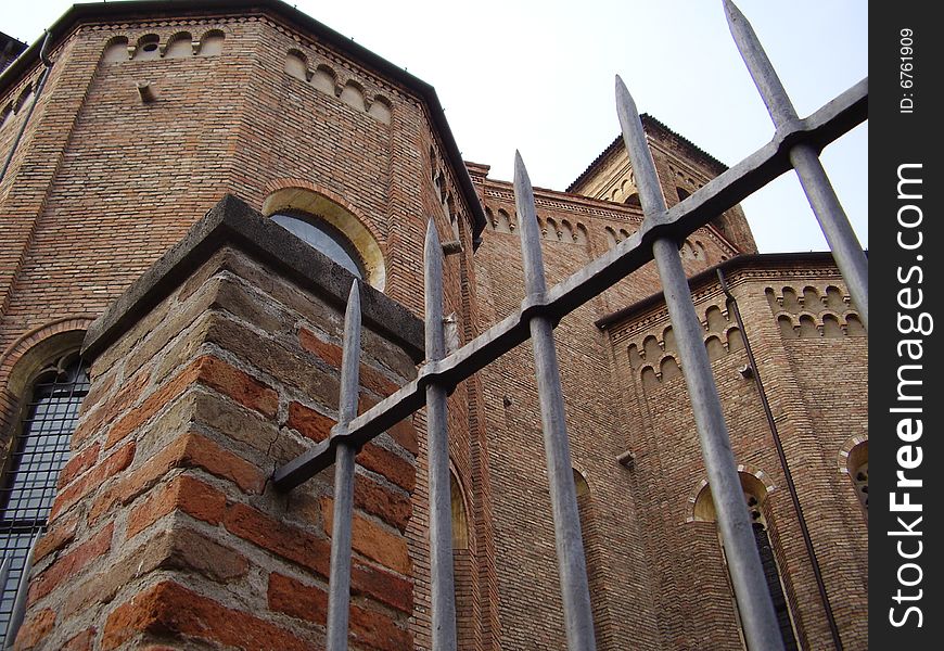 Photo church in Padova- detail