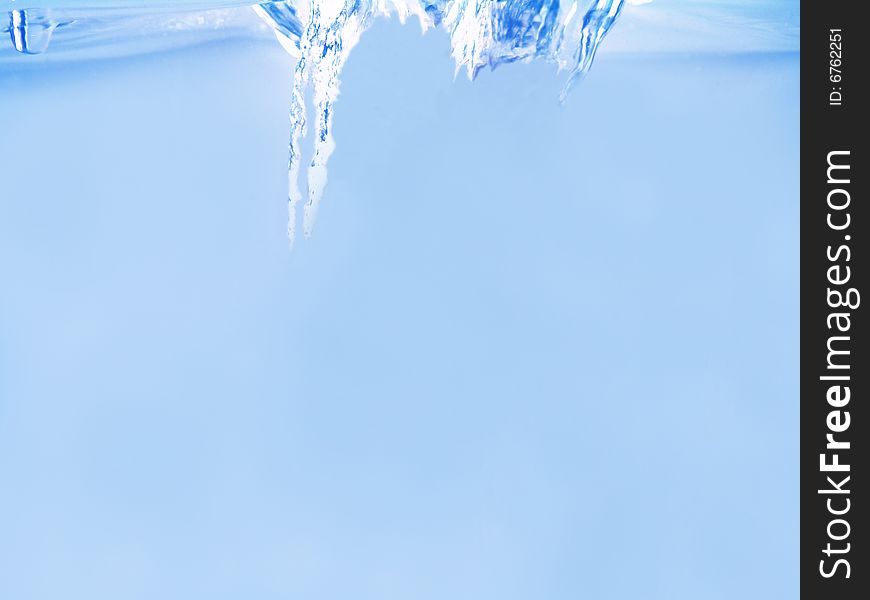 Close-up of water waving and splashing caused by dropping objects (you can add your own objects to the background so it appears to just falling down into water). Close-up of water waving and splashing caused by dropping objects (you can add your own objects to the background so it appears to just falling down into water)