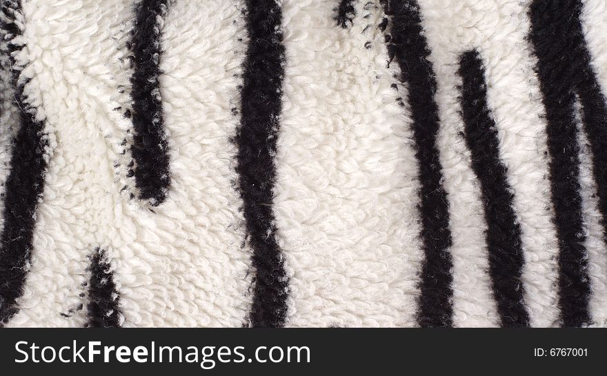 Fabric Background - Zebra