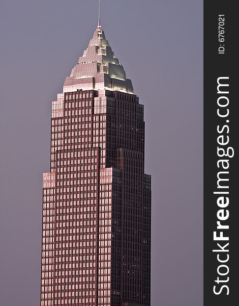Skyscraper in downtown Cleveland, Ohio.