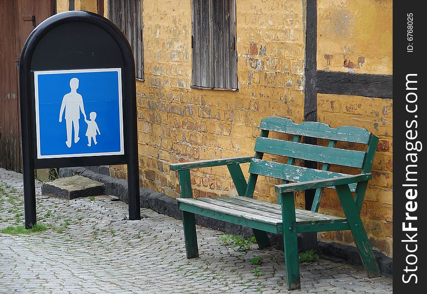 Wooden Bench