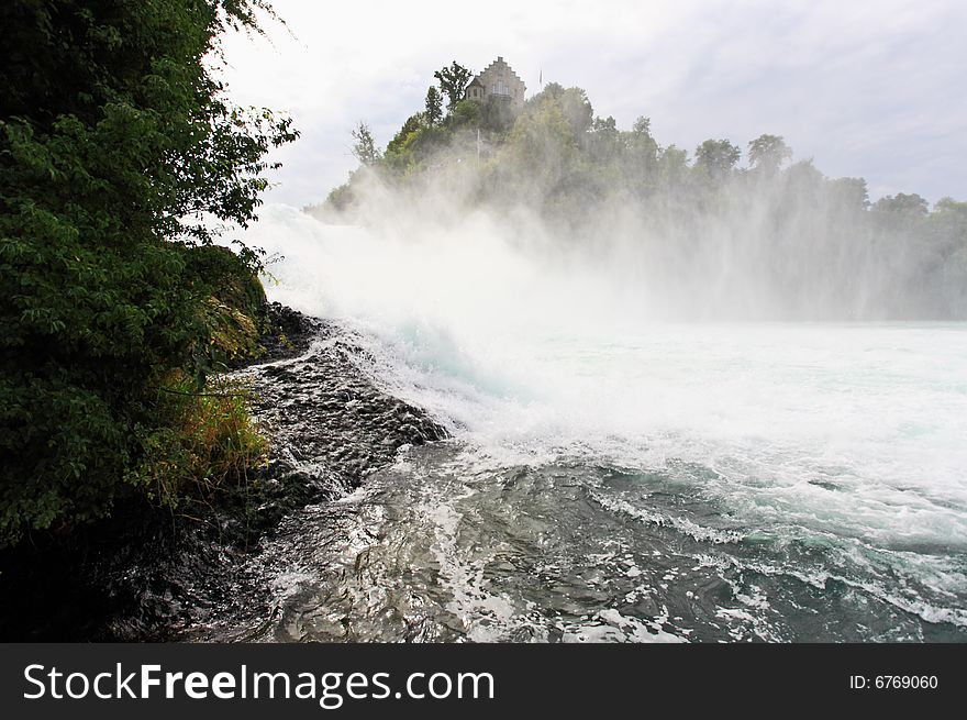 The Rhine Falls In Switzerland
