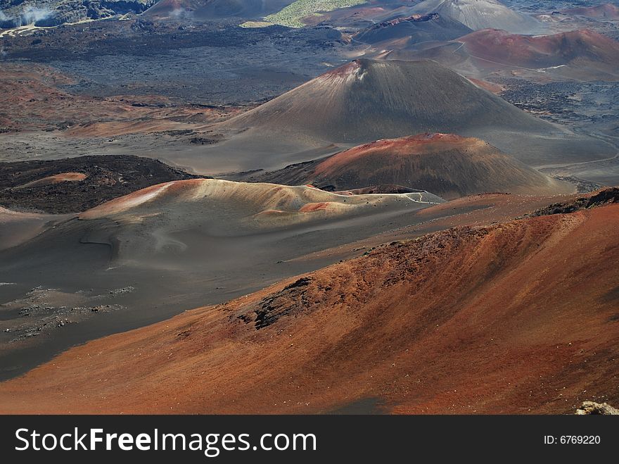 Haleakala Volcano