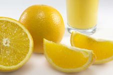 Oranges With Orange Juice Drink Stock Photos Oranges With Orange Juice Drink Stock Photos