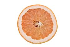 Slice Of Ruby Grapefruit Stock Photo Slice Of Ruby Grapefruit Stock Photo