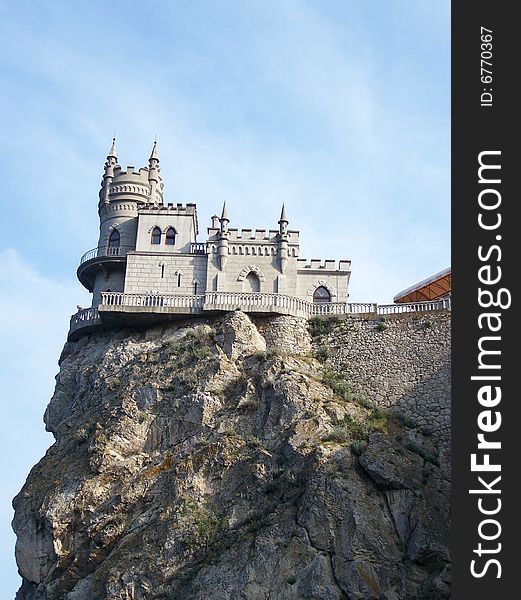 Swallow's nest knightly cactle ai-todor cape southern coast of the crimea