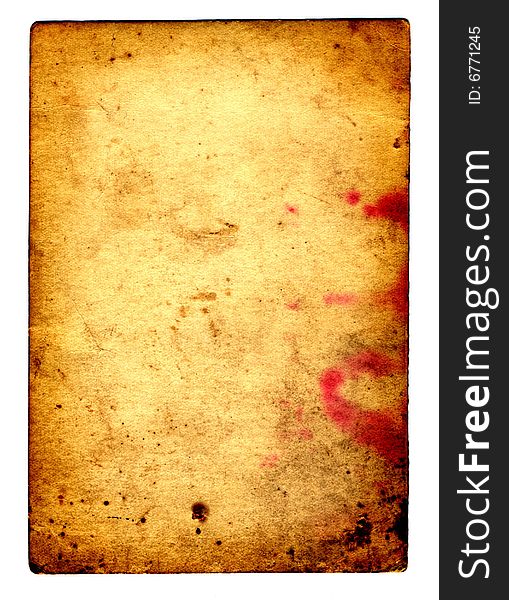 Old paper grunge background with space for text