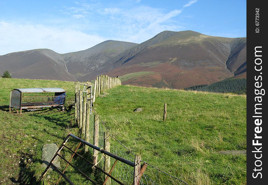 Skiddaw in the sunshine