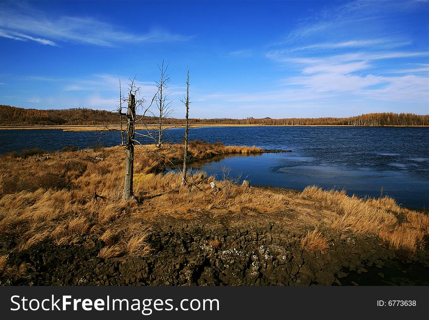 He Lake In Arxan National Geopark