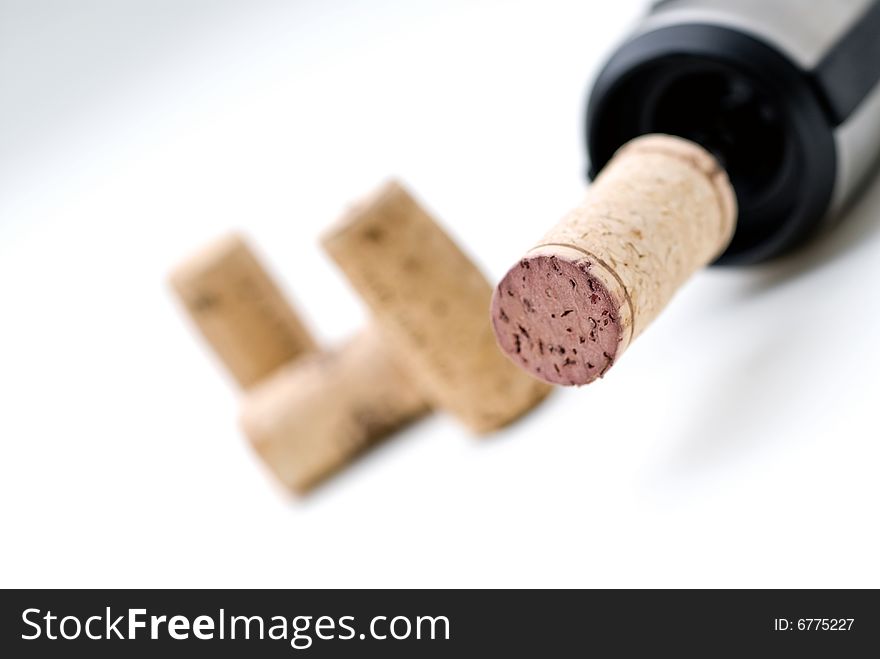 Shallow Focus Wine Bottle