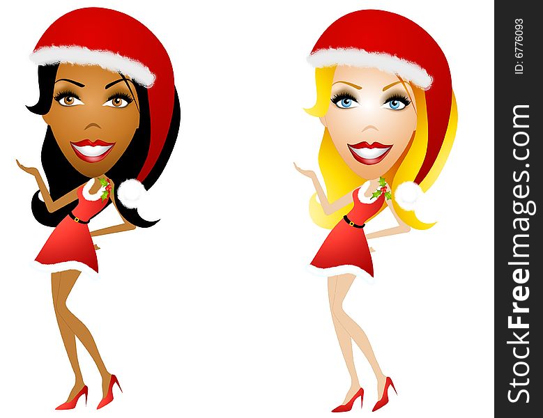 Female Santa Helpers