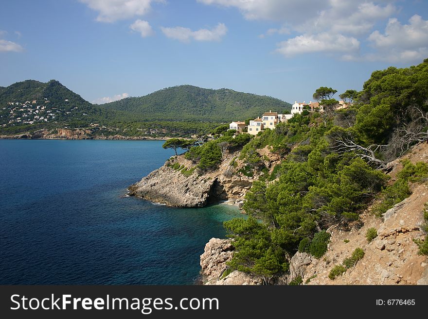 North-east coast of majorca