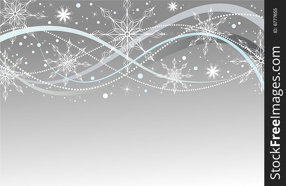 Abstract Christmas background. Vector Illustration.