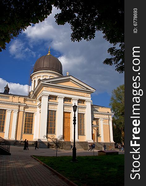 Orthodox Temple. Transfiguration Cathedral, Odessa, Ukraine. Orthodox Temple. Transfiguration Cathedral, Odessa, Ukraine.