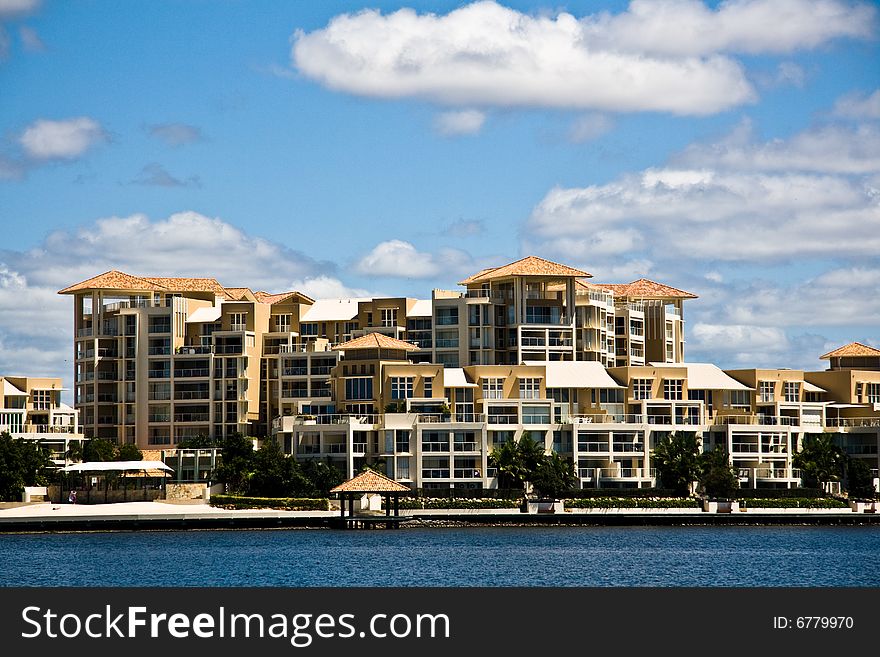 Luxury waterfront apartments on the Gold Coast, Australia. Luxury waterfront apartments on the Gold Coast, Australia.