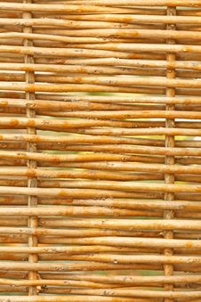 Wattle-fence Texture Stock Photography Wattle-fence Texture Stock Photography