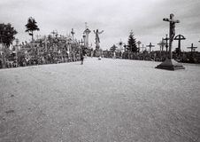 The Hill Of Crosses Royalty Free Stock Photos The Hill Of Crosses Royalty Free Stock Photos