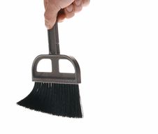 Brush In Man Hand Stock Images Brush In Man Hand Stock Images