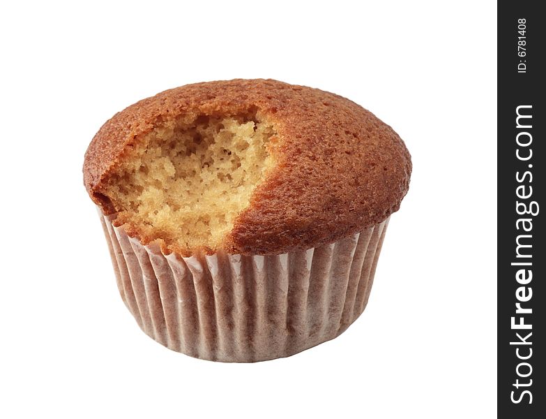 Cake teacake dessert  isolated bite closeup food. Cake teacake dessert  isolated bite closeup food