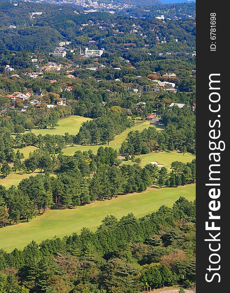 Golf Course Aerial View 3