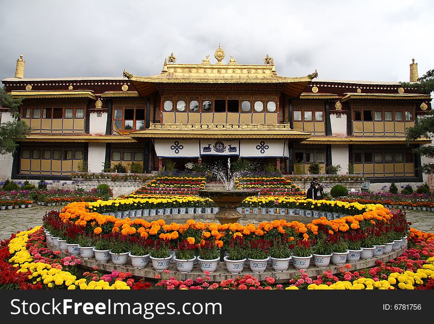 Palace In Tibet