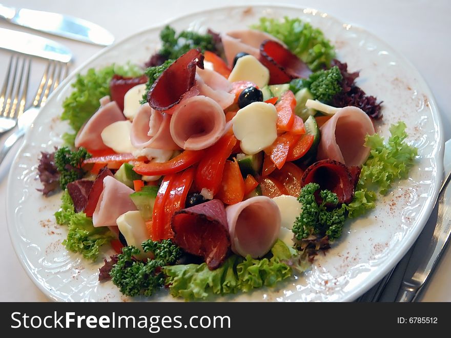Meat salad