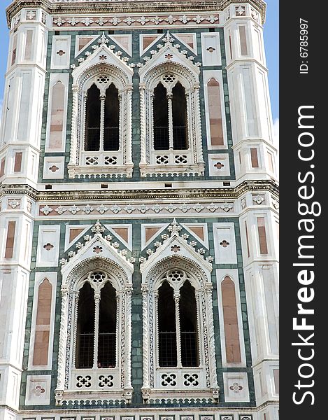 Detail Bell Tower Florence