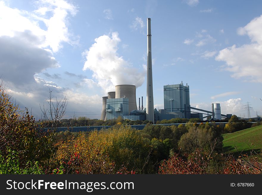 Kraftwerk Gersteinwerk near Hamm in Germany