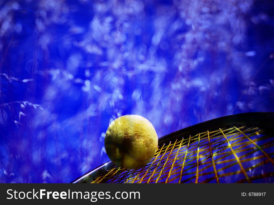 Tennis Ball and Racket ï¿½ Tennis Memory from My Sport