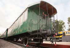 Old Railway Wagon Stock Image