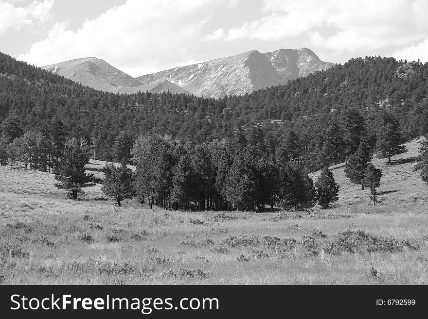 Majestic beauty of the mountains thru the valley. Majestic beauty of the mountains thru the valley