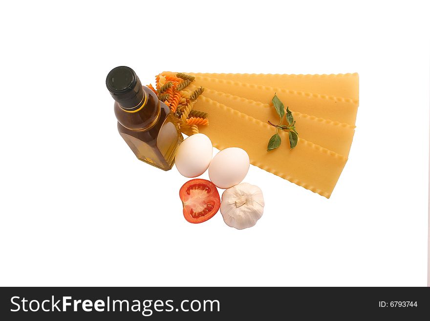 Pasta ingredients, Italian cuisine, highly nutritious with low fat, perfect for a diet