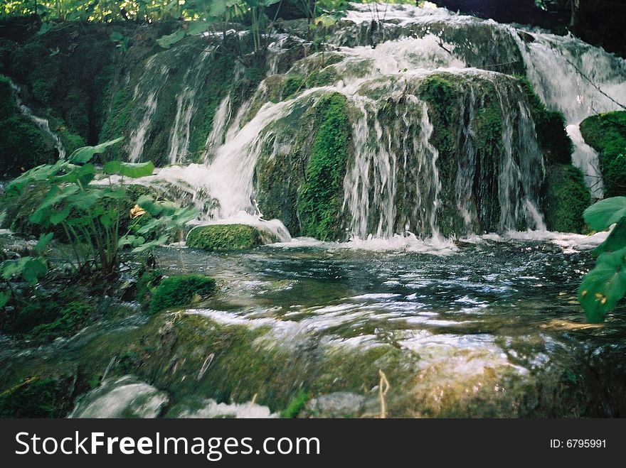 Plitvice National Park in Croatia.