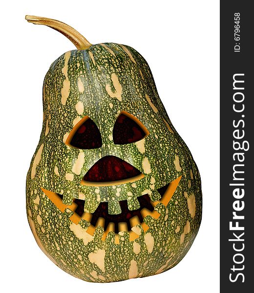 Pumpkin halloween isolated over white. Clipping path. Pumpkin halloween isolated over white. Clipping path.