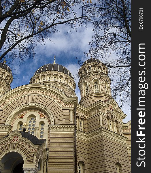 Cathedral in centre of Riga