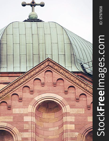 Views of the Speyer Cathedral, UNESCO World heritage site, Rhineland-Palatinate, Germany