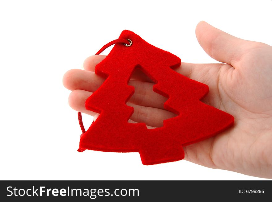 An isolated image of a Christmas Decoration - ready to go on the tree. An isolated image of a Christmas Decoration - ready to go on the tree