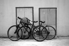 Bicycles Royalty Free Stock Photo Bicycles Royalty Free Stock Photo