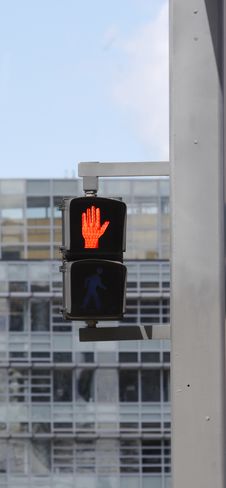 Don T Walk Sign. Royalty Free Stock Images Don T Walk Sign. Royalty Free Stock Images