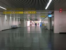 Big Hall At Airport Royalty Free Stock Photography Big Hall At Airport Royalty Free Stock Photography