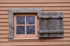Shuttered Window Stock Photos Shuttered Window Stock Photos