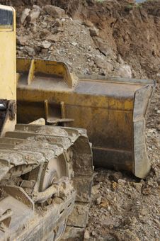 Bulldozer Royalty Free Stock Photography Bulldozer Royalty Free Stock Photography